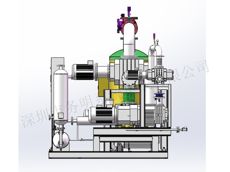 羅茨螺桿真空泵系統(tǒng)原理圖
