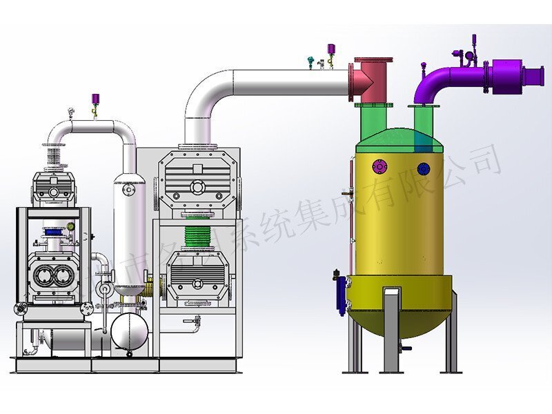 螺桿羅茨真空機組結(jié)構(gòu)原理設(shè)計